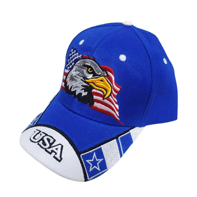 Cotton eagle embroidered Baseball cap (Minimo de compra 2)  MYA-BoD004