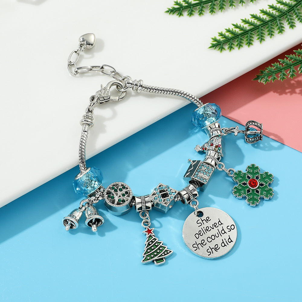 Alloy Christmas Series Bracelet (Minimo de Compra 4) MIC-BoS010