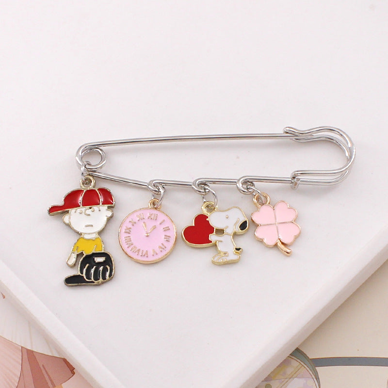 Alloy cartoon animal brooch (Minimo de compra 2) MIC-LiY016