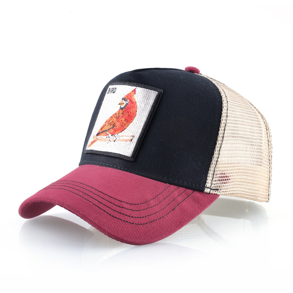 Nylon embroidered animal Baseball cap MYA-DSM012