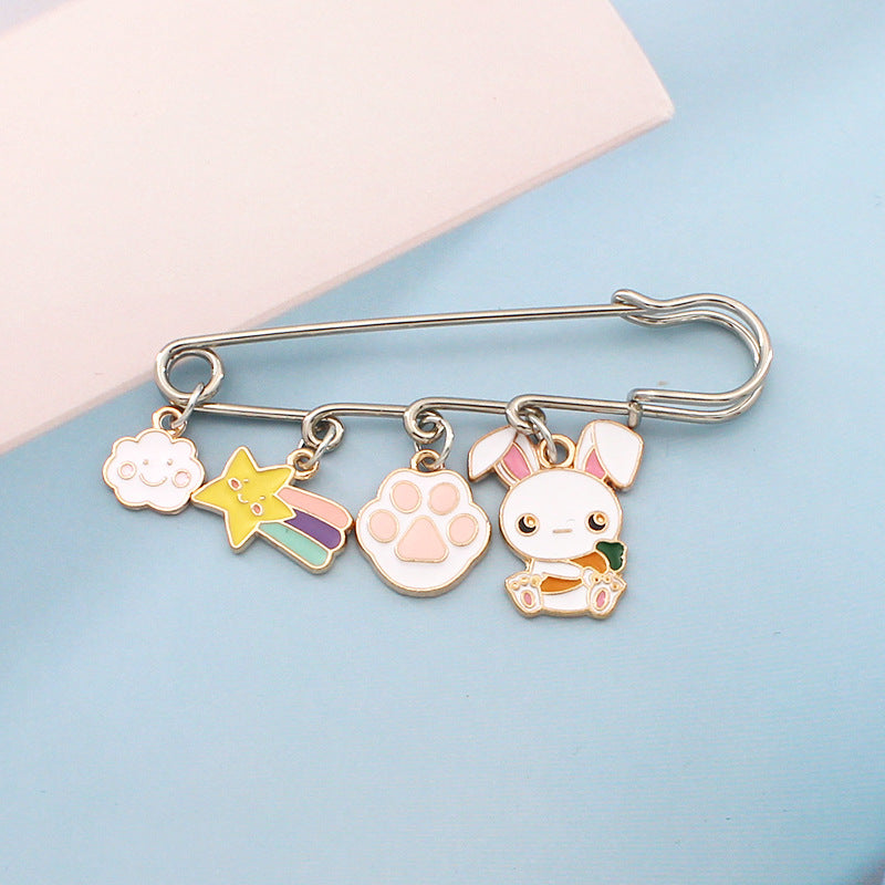 Alloy cartoon animal brooch (Minimo de compra 2) MIC-LiY006