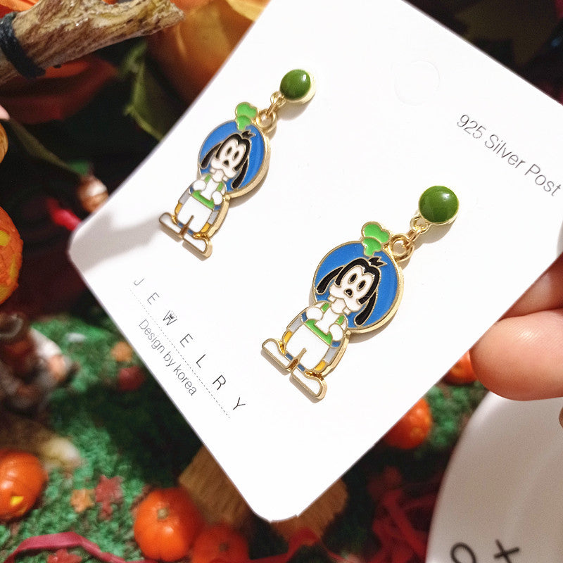 Alloy cartoon cute astronaut earrings MYA-XingJ072