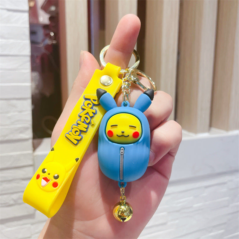 resin lovely sleep keychain MIC-HongY004