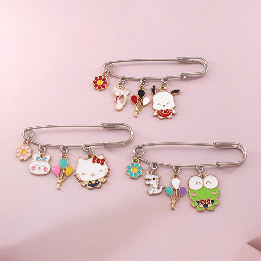 Alloy cartoon animal brooch (Minimo de compra 2) MIC-LiY014