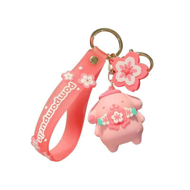 PVC cute cartoon keychain （Minimo de compra 2） MYA-YouM011