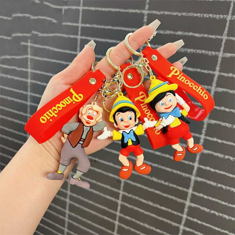 PVC cute cartoon keychain MYA-JinB033