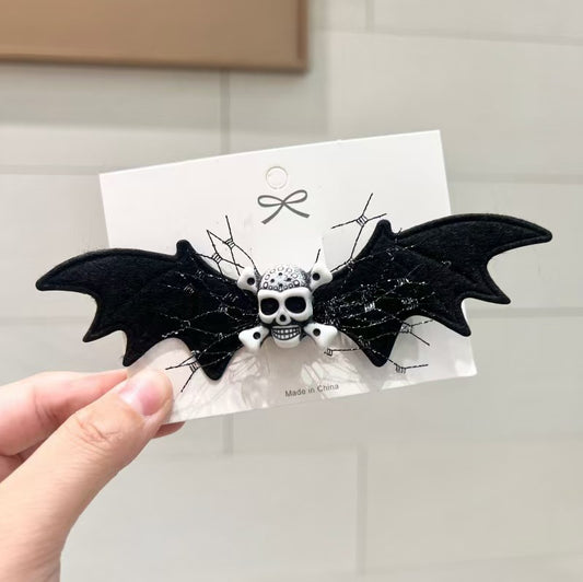 Plastic Halloween Bat Hair Clip MIC-JieD031