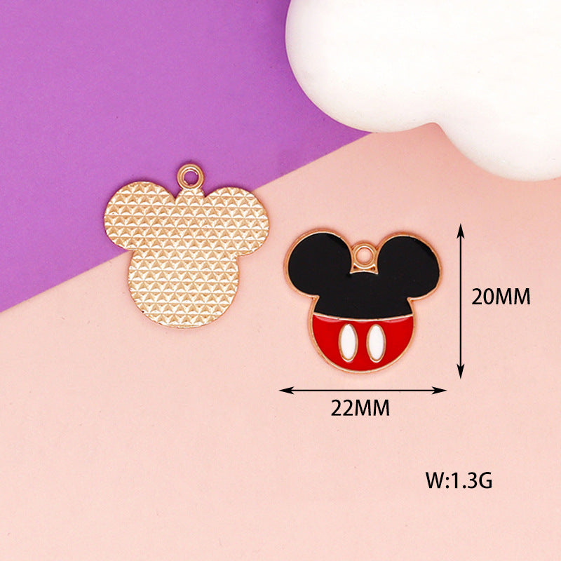 Alloy cartoon small animal pendant (Minimo de Compra 10) MIC-JingX010