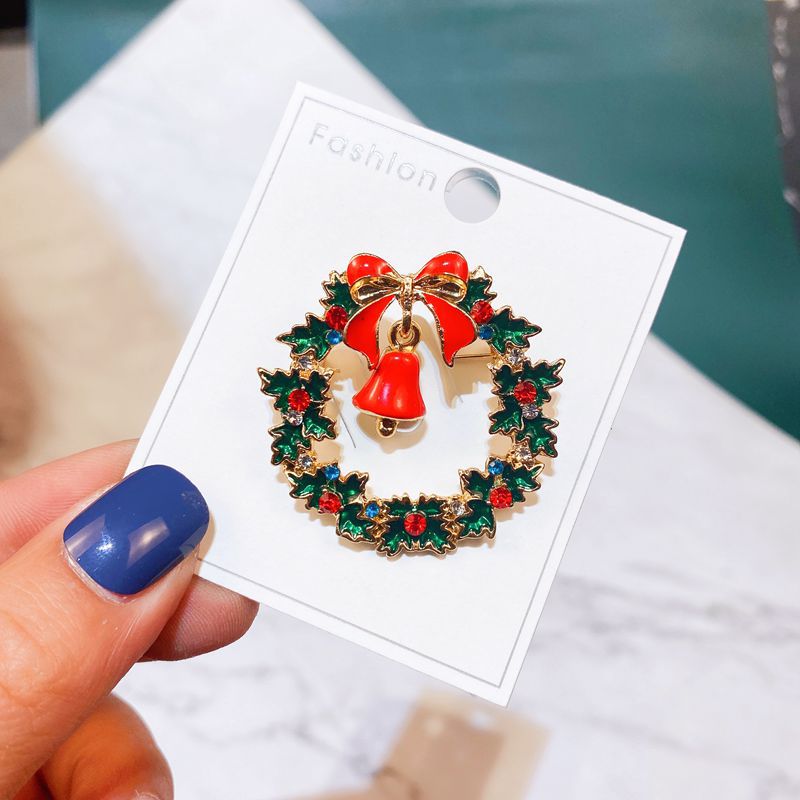 Alloy Santa Claus brooch (Minimo de compra 2) MYA-YiM044