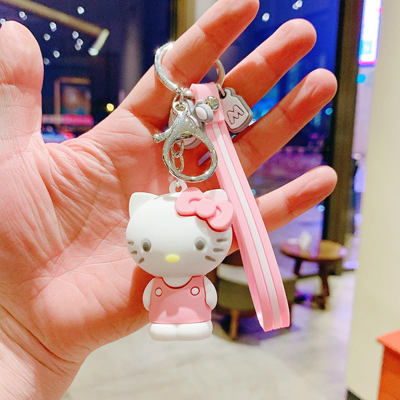 keychain Cute silicone doll pendant doll keychainMIC-JuJi001