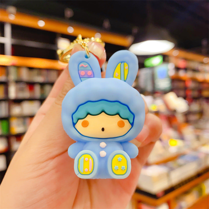 PVC cute cartoon keychain （Minimo de compra 2） MYA-YouM009