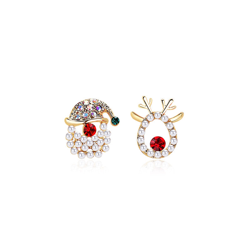 Alloy Snowflake Earrings (Minimo de Compra 2) MYA-DuoL008