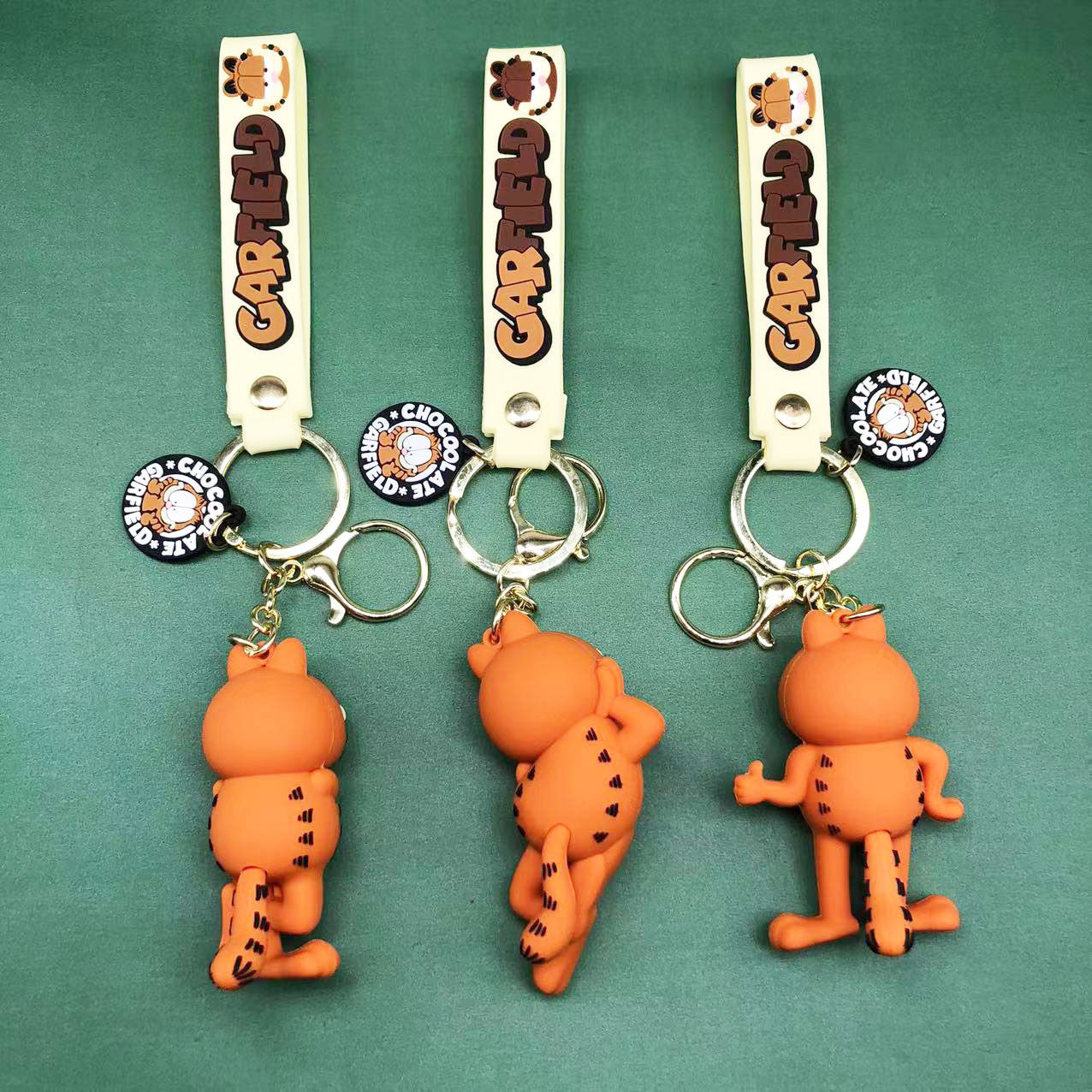 Keychain PVC Cute Cartoon Cat Pendant Minimo de compra 2 (M) XSZ010