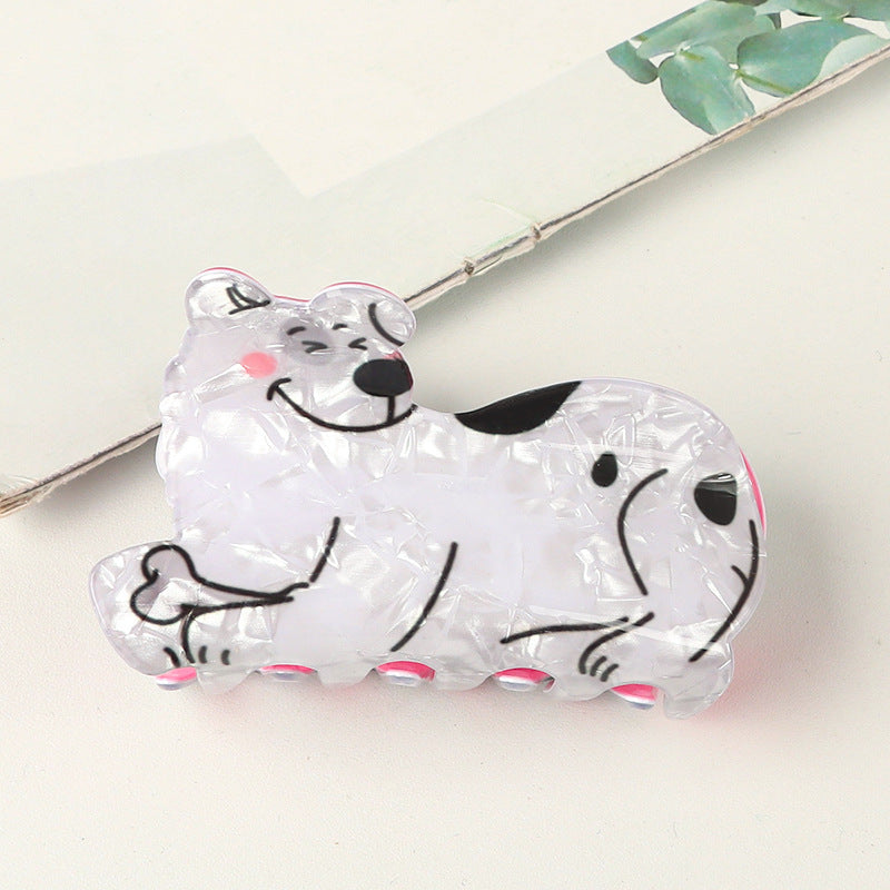 PVC cartoon cat hair clip MIC-GLS007