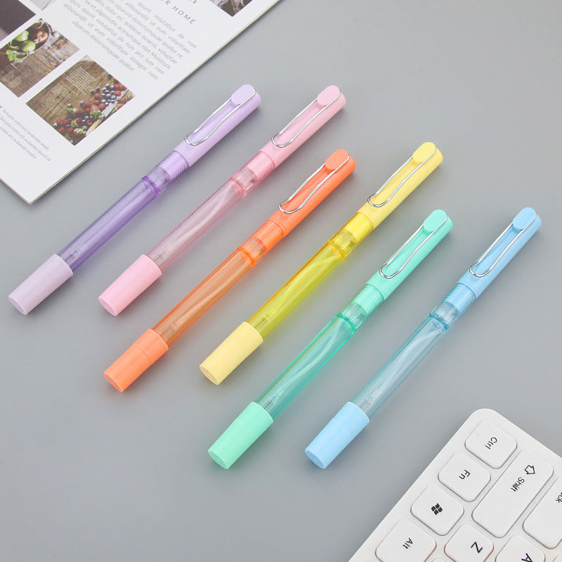 Multifunctional Spray Plastic Ballpoint Pen LuDa001