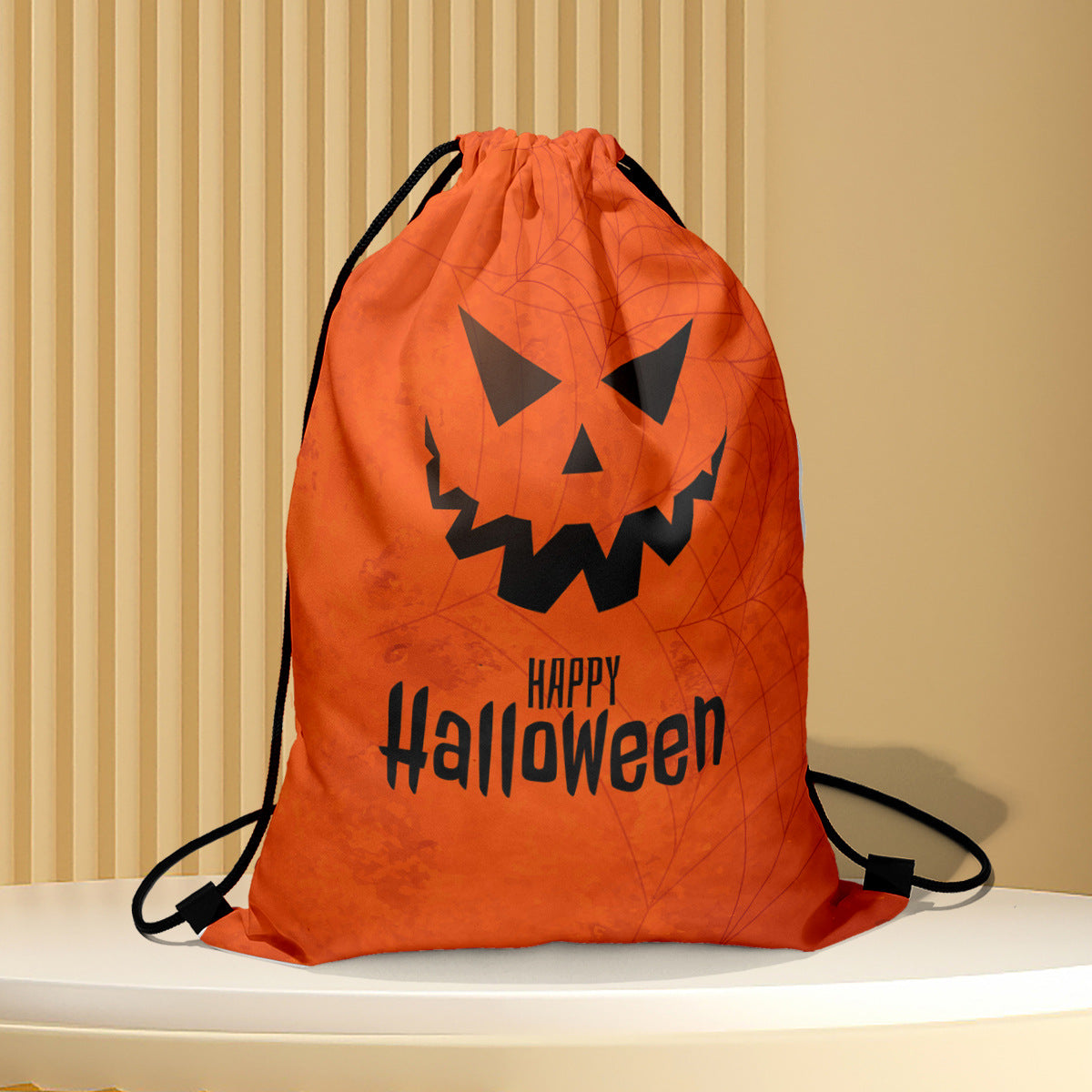 Polyester Halloween drawstring backpack (Minimo de Compra 2) MIC-QB003