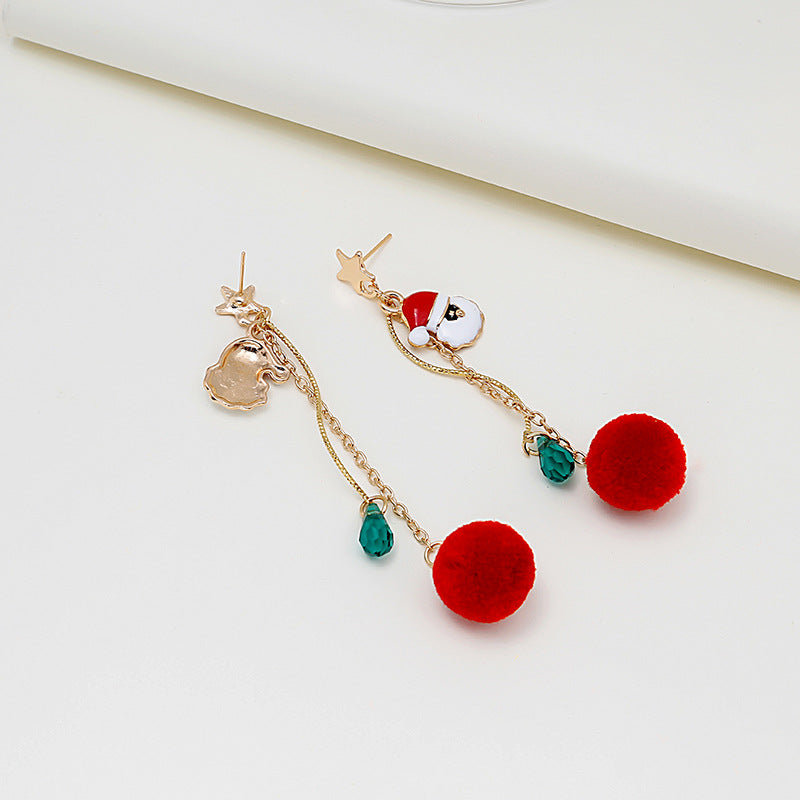 Alloy Christmas series earrings (Minimo de Compra 2) MIC-MDD079