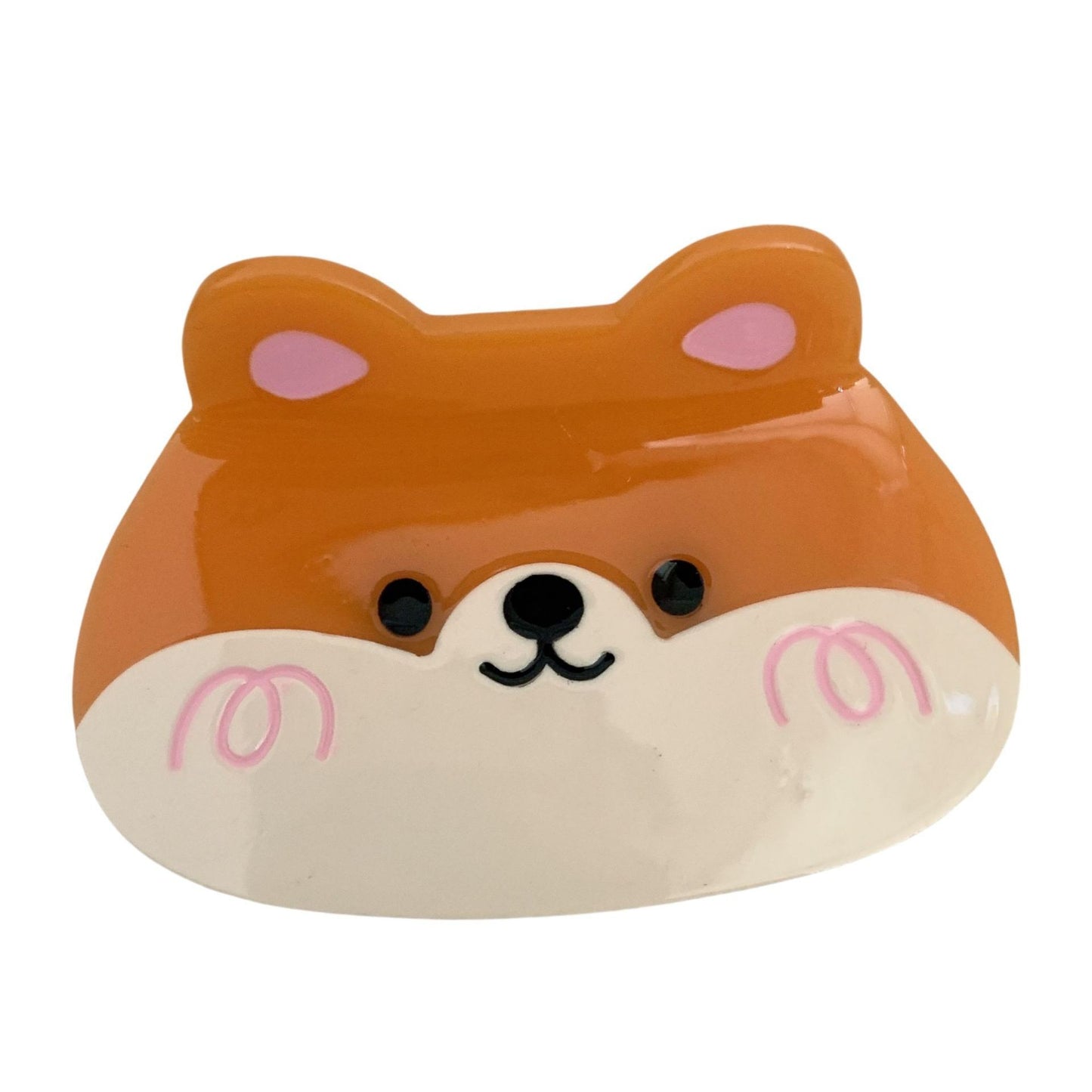 Plastic corgi teddy bear hairpin MYA-YHJ006