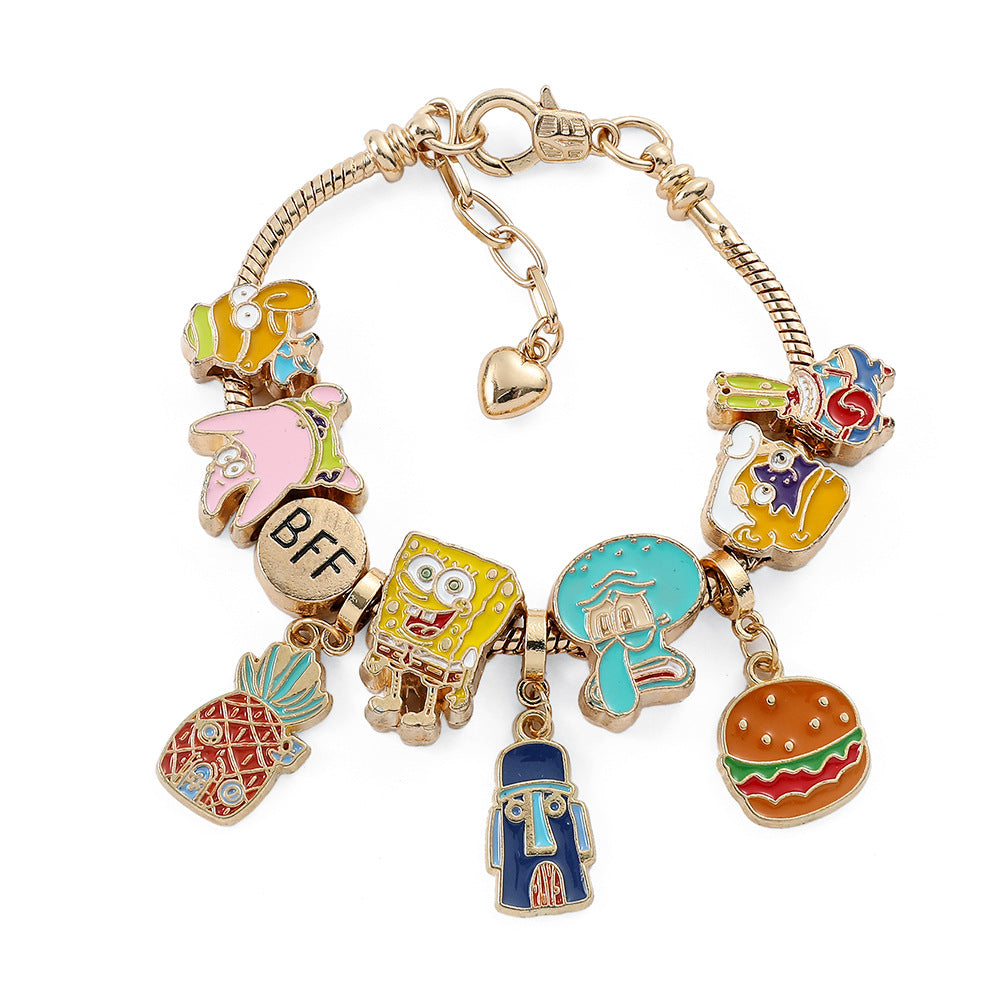 Alloy cartoon bracelet (Minimo de Compra 5) MIC-ZhuoX026