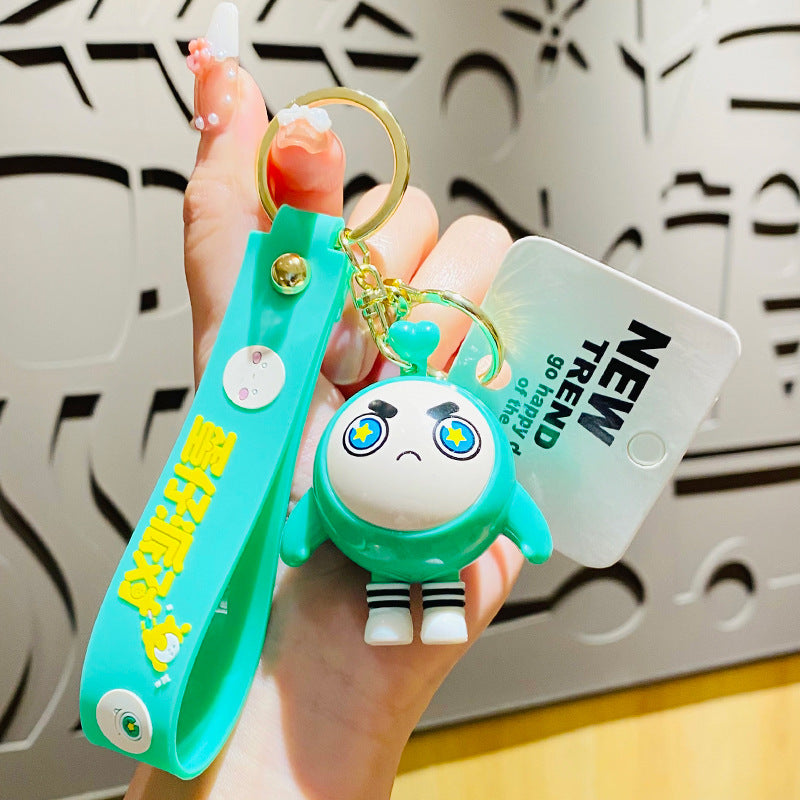 PVC Cute Egg Party Hand Keychain MIC-HongL009