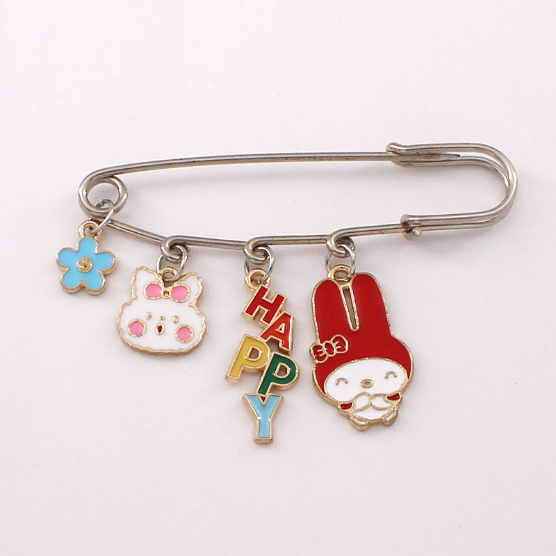 Alloy cartoon animal brooch (Minimo de compra 2) MIC-LiY017