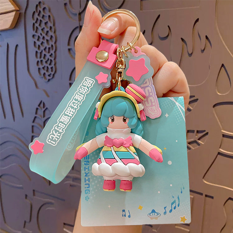 PVC cartoon genuine cute keychain MYA-ZhongC008