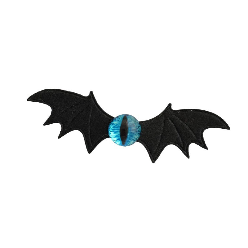 Plastic Halloween Bat Devil Wing Hair Clip (Minimo de Compra 2) MIC-ShiM005