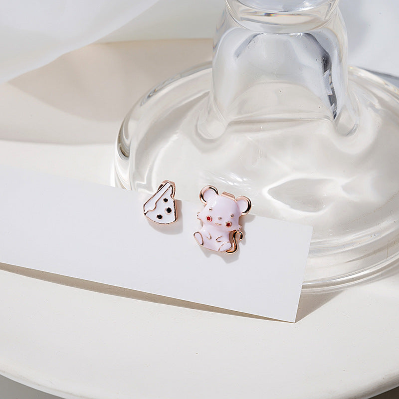 Alloy small and cute earrings (Minimo de Compra 2) MIC-MDD066