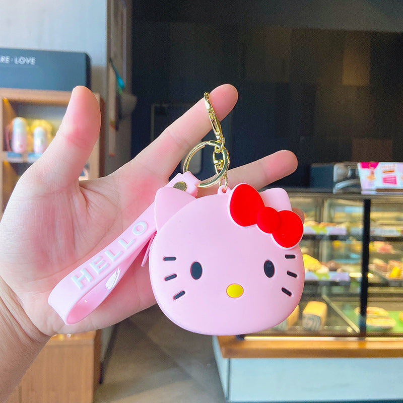 Keychains PVC Hardware Cute Animation Cartoon Coin Purse (M) MIC-YDao075