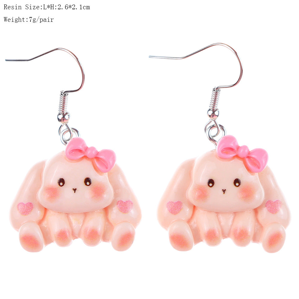 Alloy cartoon earrings MYA-NiQ045