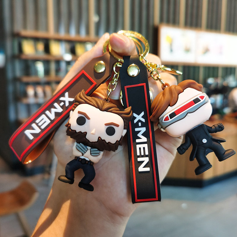 PVC cartoon X-Men keychain MYA-FanC001