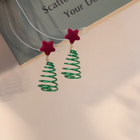 Alloy Fashion Christmas Earrings (Minimo de Compra 5) MYA-JiuY057