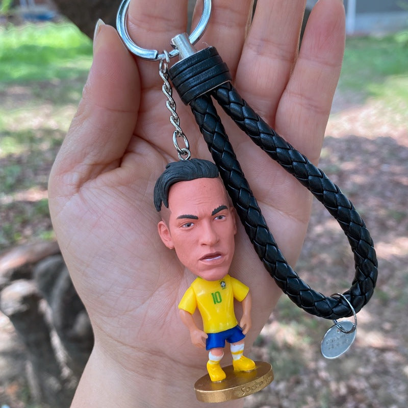 PVC cute football keychain MIC-FeiX001