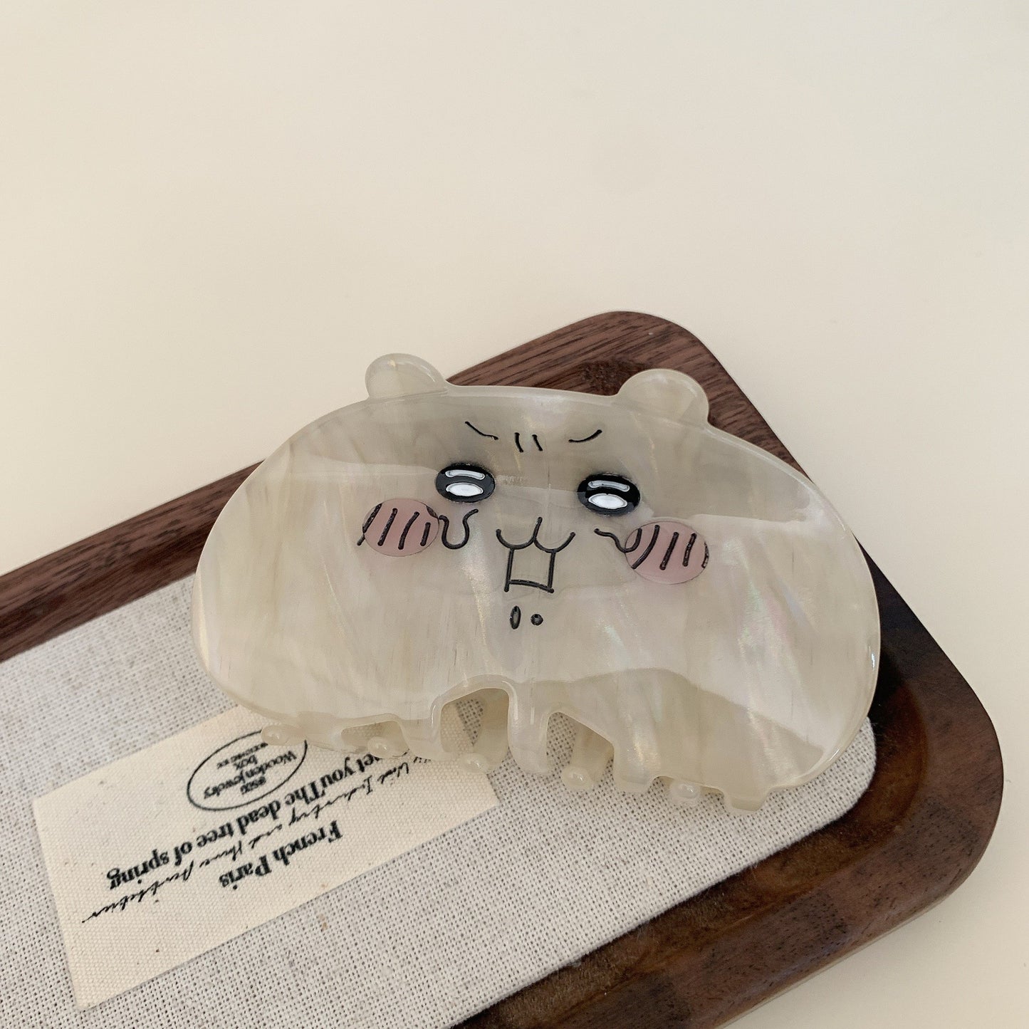 Plastic new cartoon cat acetate hair clip MYA-YHJ001