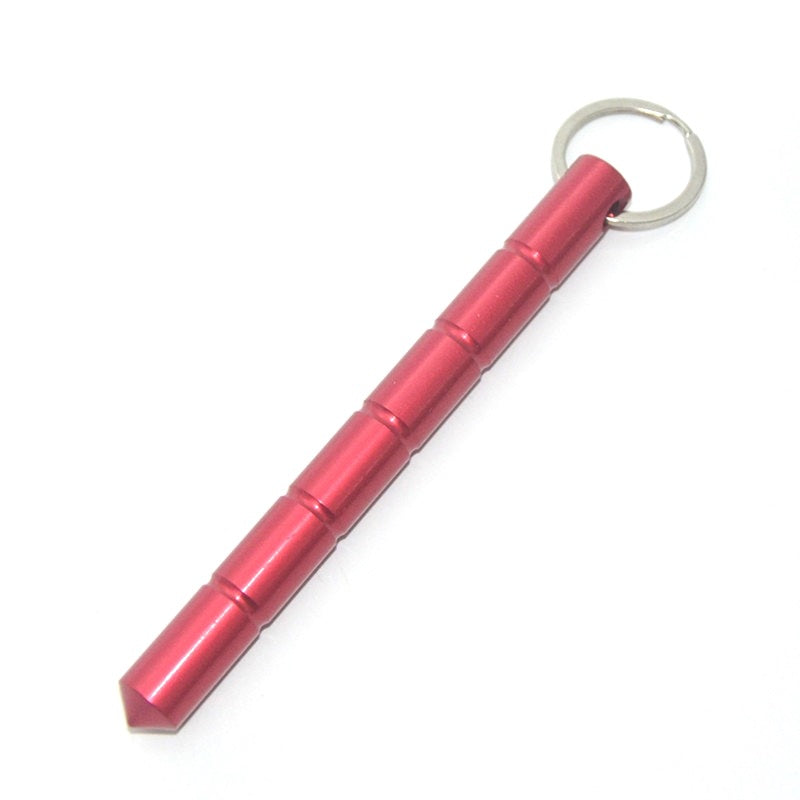 Keychains Kubaton Sticks Aluminum Alloy Round Head  Emergency Window Breaker KaB005