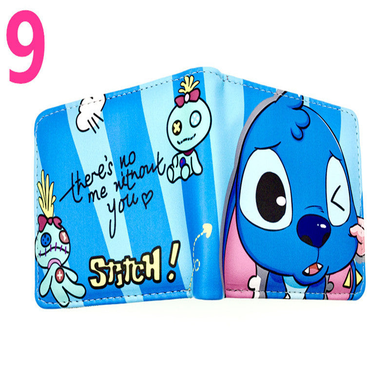 PU cartoon anime short zipper wallet MIC-ChangY024