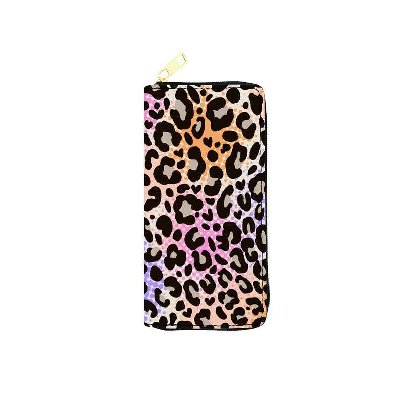 PU snake print leopard print wallet (Minimo de compra 3) MYA-JiR048