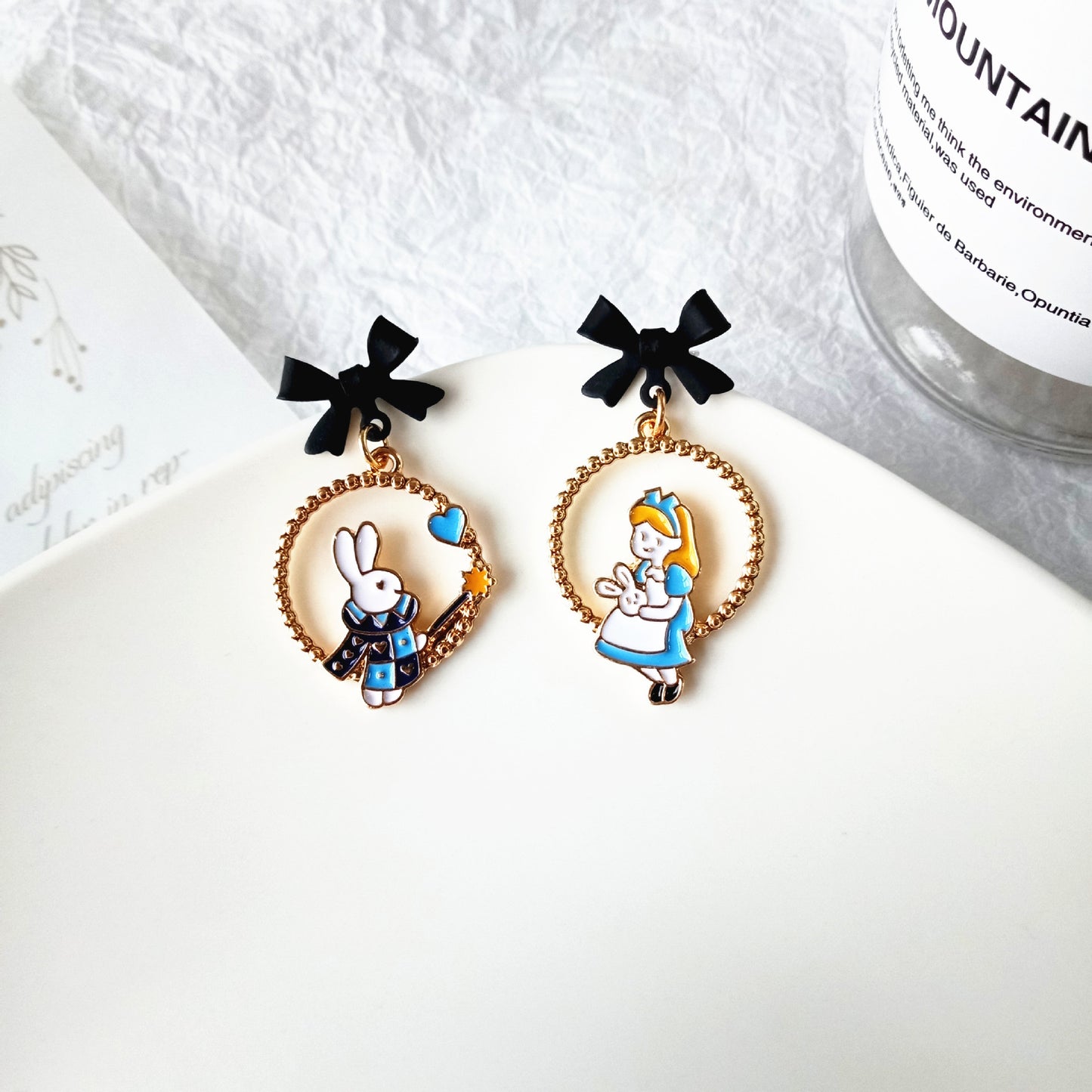 Alloy cartoon cute earrings MIC-ASY001