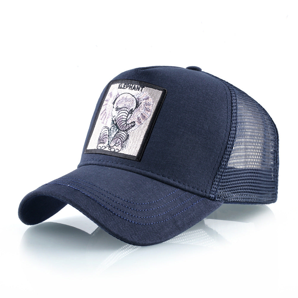 Nylon embroidered animal Baseball cap MYA-DSM012