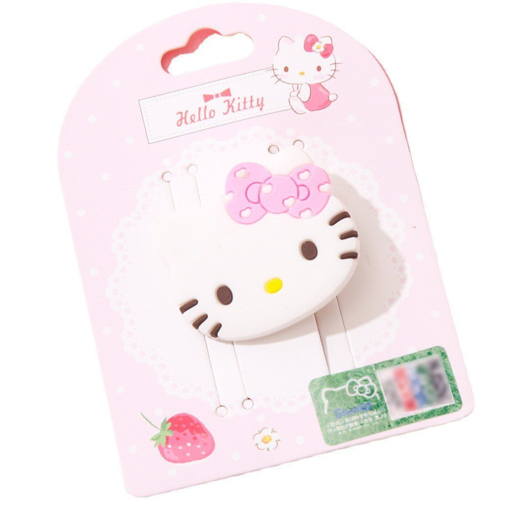 Silicone cute cartoon hairpin (Minimo de compra 10)  MIC-LangK003