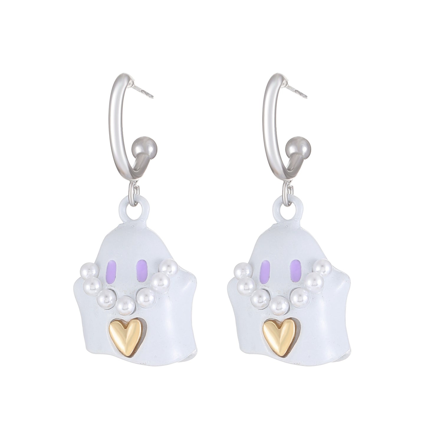 Alloy cute villain ghost earrings MIC-YiY011