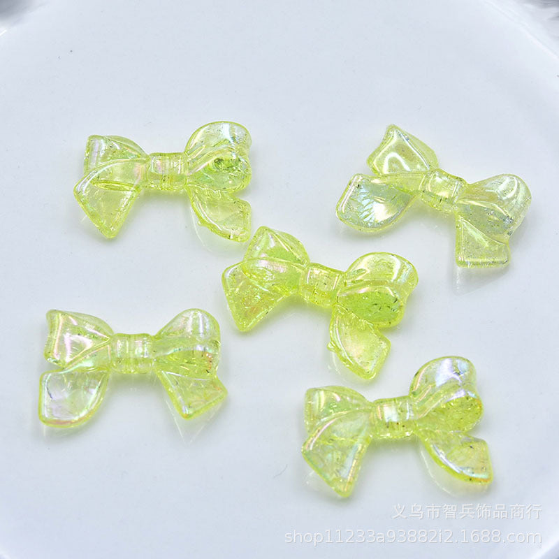 Resin Mabei Bow Jewelry Accessories MYA-ZhiB002