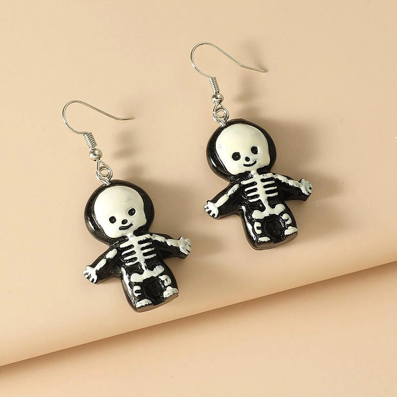 Resin Personalized Fun Funny Earrings (Minimo de compra 2) MIC-HLM018