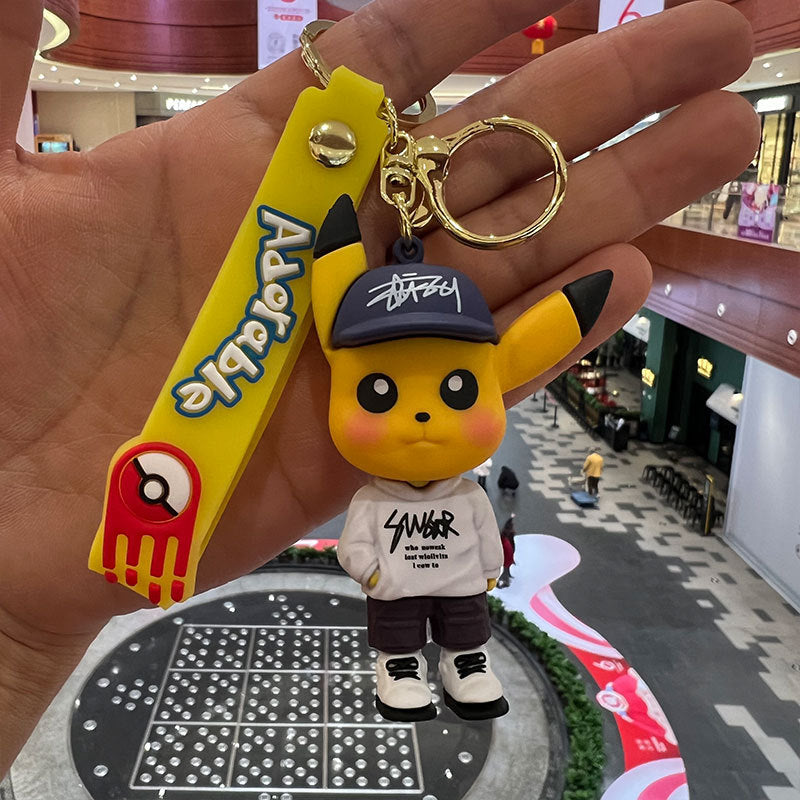 Pvc popular animation keychain MIC-MIAOY031