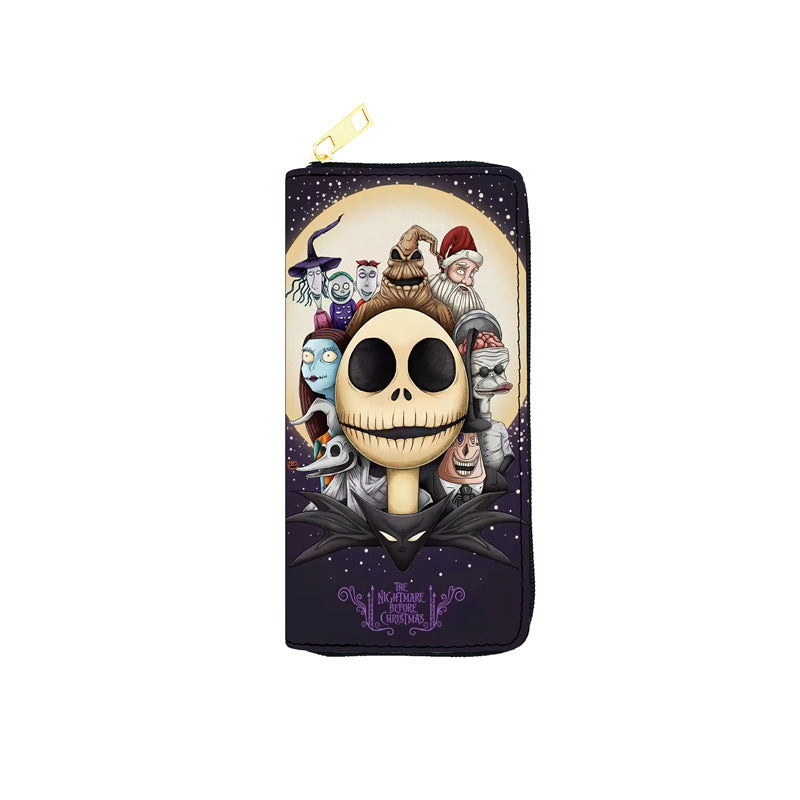 PU Christmas Horror Night Wallet (Minimo de compra 3) MYA-JiR055