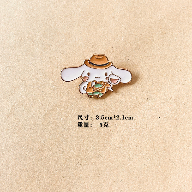 Alloy Japanese cartoon brooch (Minimo de compra 2) MIC-DongQ017