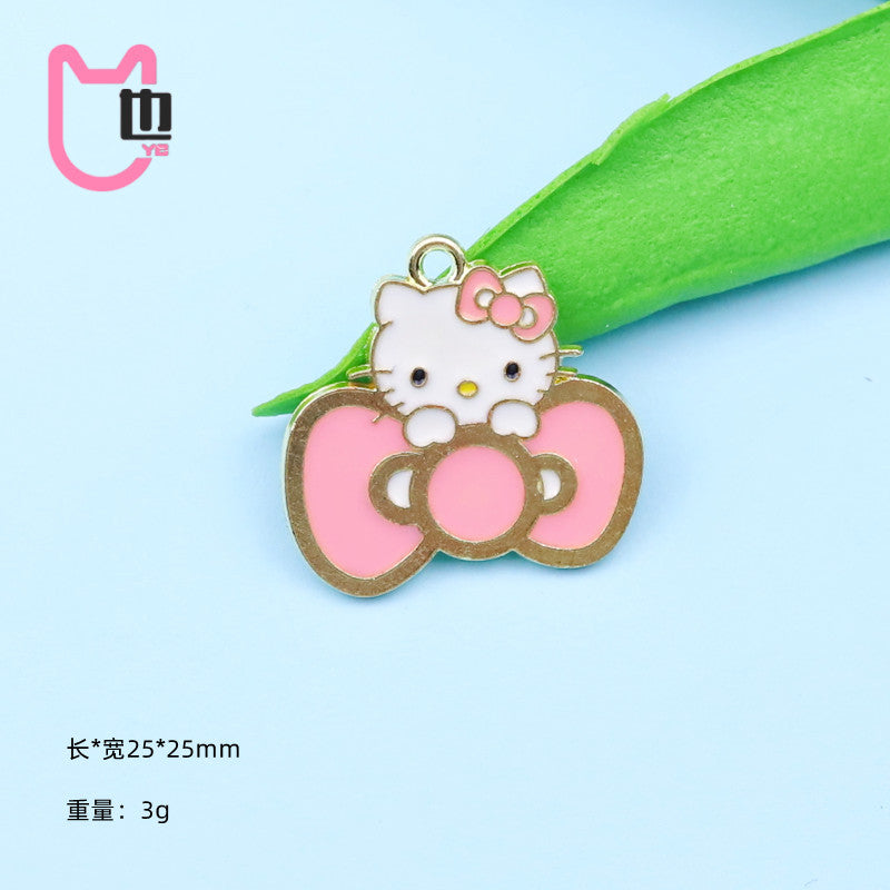 Alloy cartoon cute Katie accessories (Minimo de compra 10) MIC-ZeY004