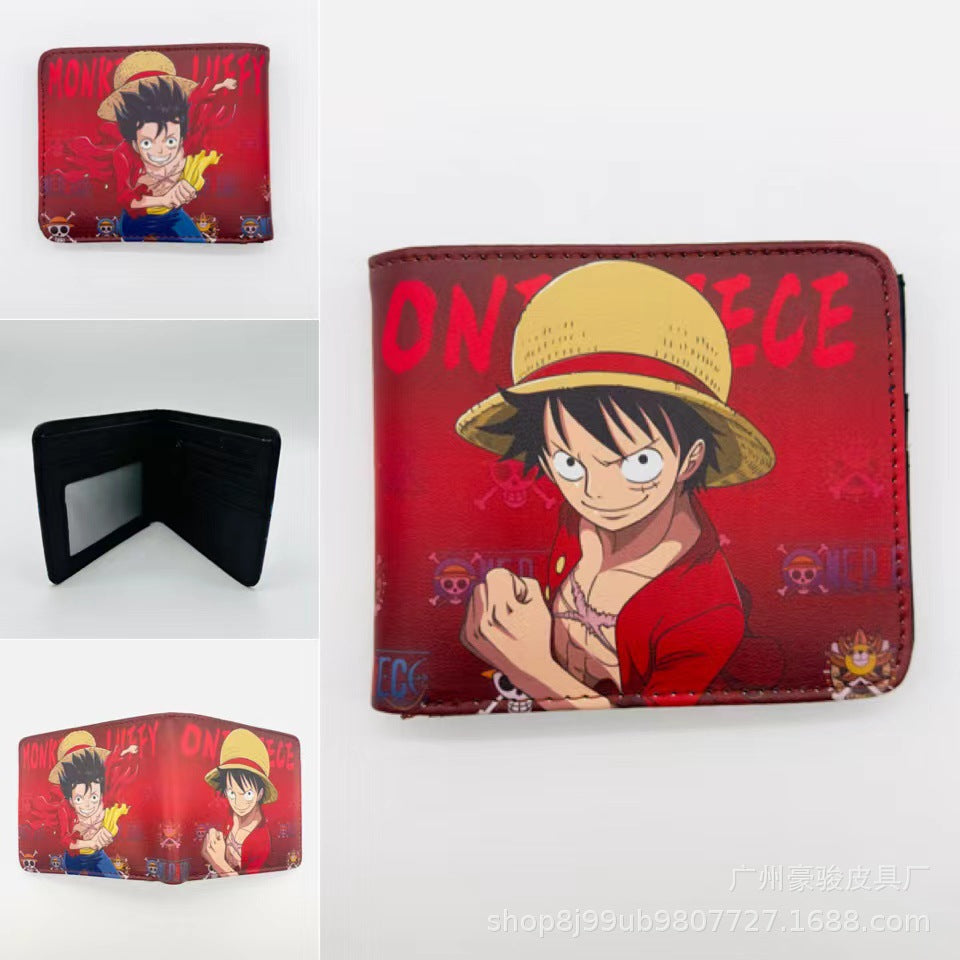 PU Pirate King Short Wallet MYA-HaoJ009