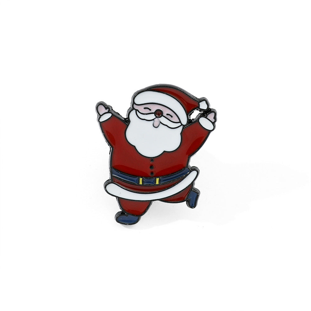 Alloy new Santa Claus brooch (Minimo de Compra 2) MYA-HaoY005