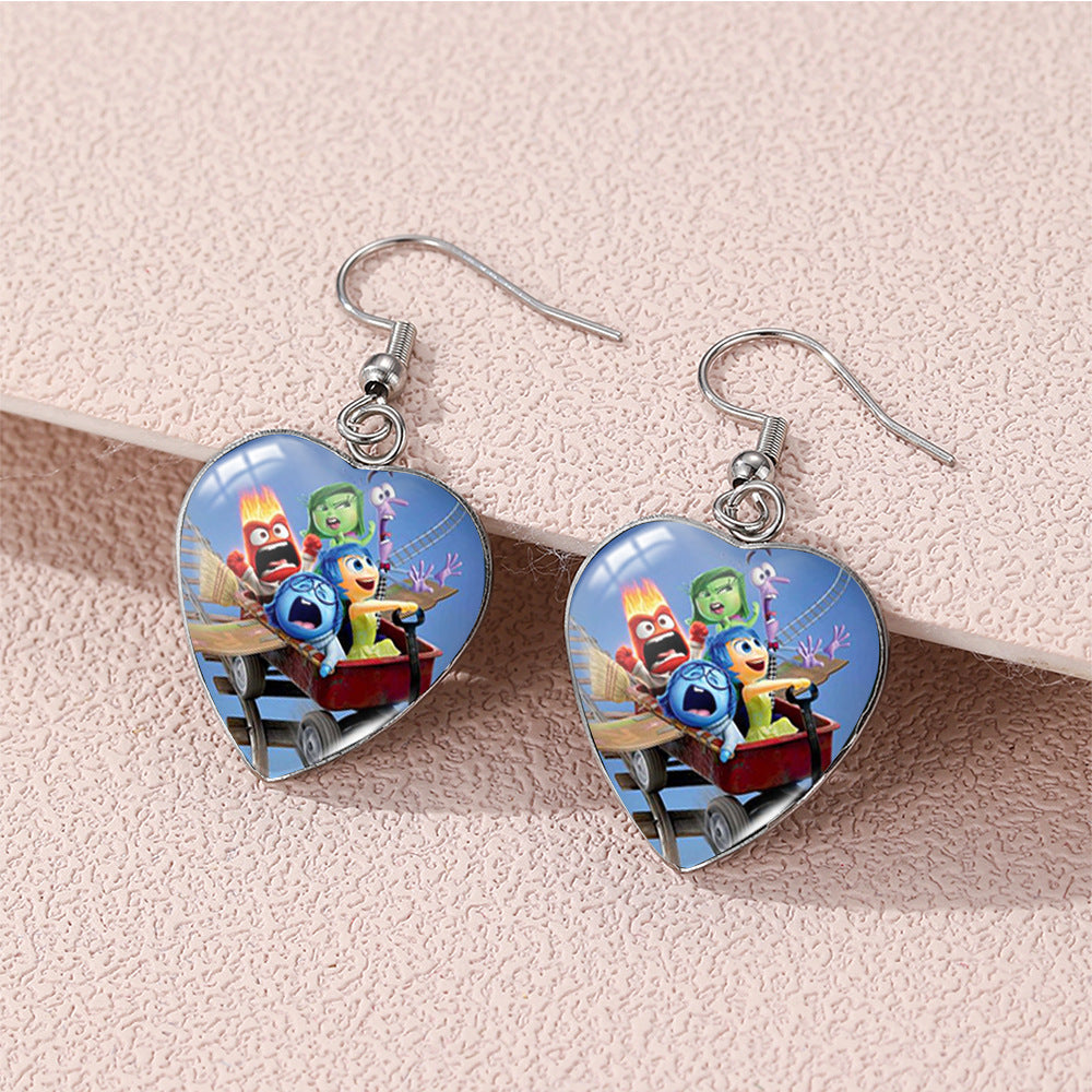 Alloy Brain Special Agent Team Earrings (Minimo de compra 5) MIC-XiangL114